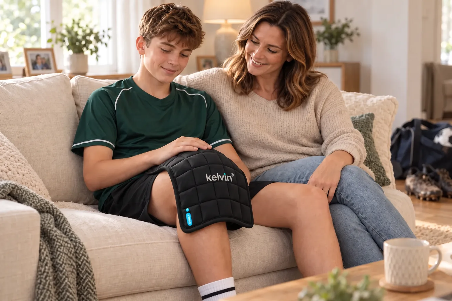 Kelvin® pad worn at home by the family